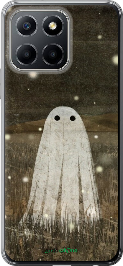 Силиконовый чехол Привидение и светлячки для Huawei honor X6 - 6406u-3341 изображение 