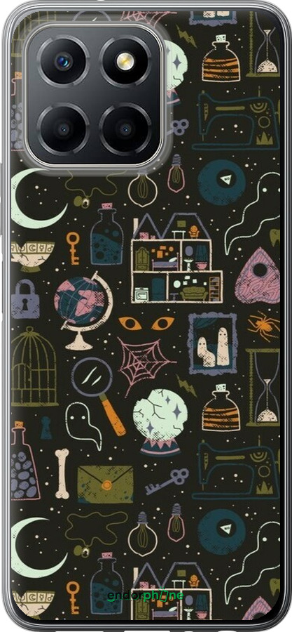 Силиконовый чехол Колдовской принт для Huawei honor X6 - 6425u-3341 изображение 