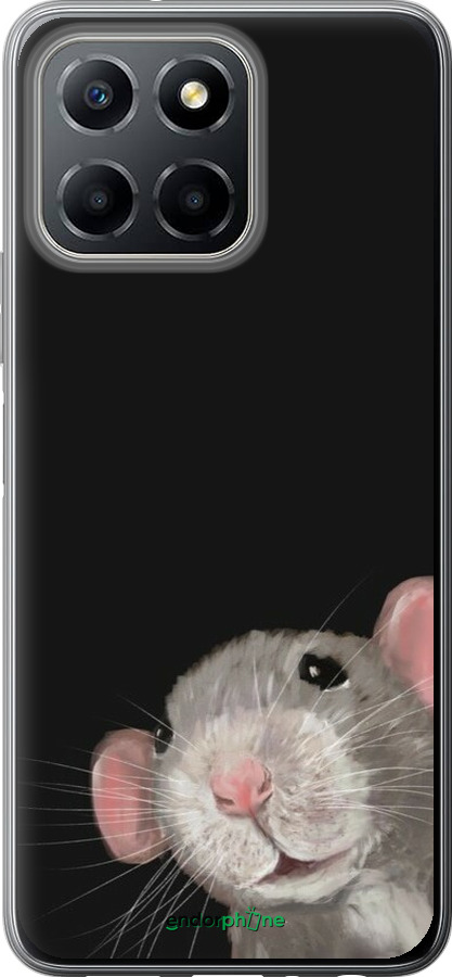 Силиконовый чехол The Peeking Rat для Huawei Honor X8 5G - 6442u-4149 изображение 