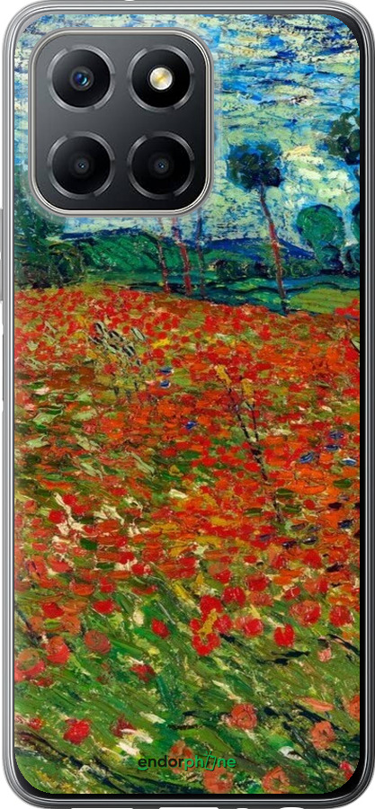 Силиконовый чехол Винсент Ван Гог-Маковое поле для Huawei honor X6 - 6466u-3341 изображение 