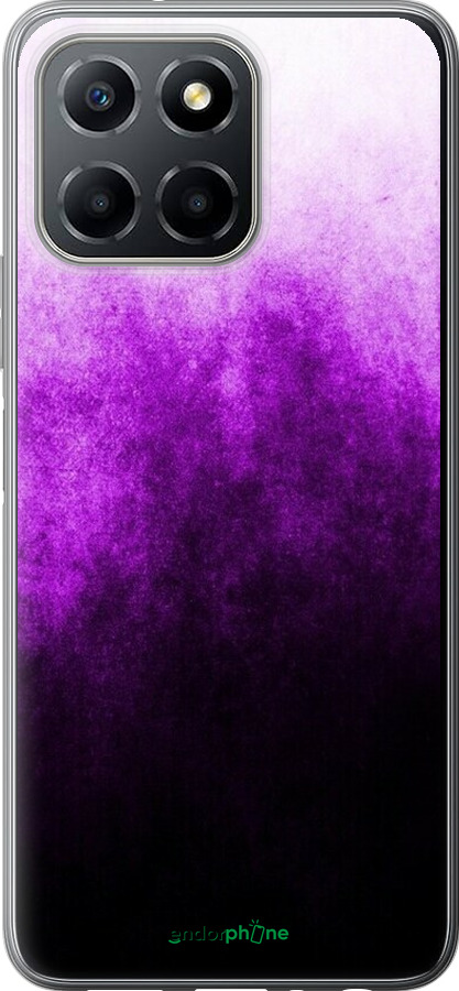 Силиконовый чехол Абстрактная композиция в фиолетовых тонах для Huawei Honor X8 5G - 6478u-4149 изображение 