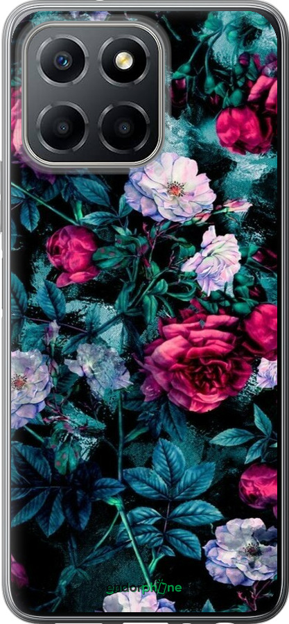 Силиконовый чехол Сад и розы для Huawei honor X6 - 6483u-3341 изображение 