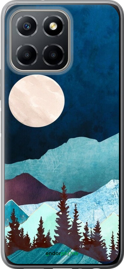 Силиконовый чехол Горная идиллия ночной пейзаж для Huawei honor X6 - 6488u-3341 изображение 