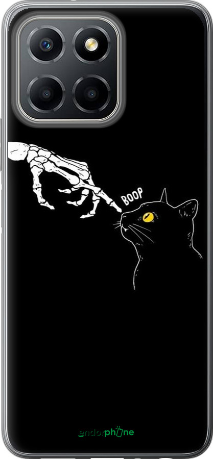 Силиконовый чехол Кошка для Huawei honor X6 - 6505u-3341 изображение 