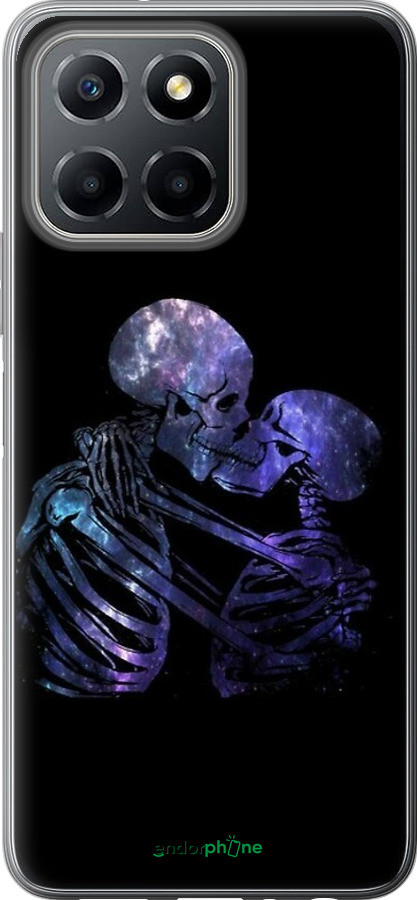 Силиконовый чехол С изображением скелета для Huawei honor X6 - 6537u-3341 изображение 