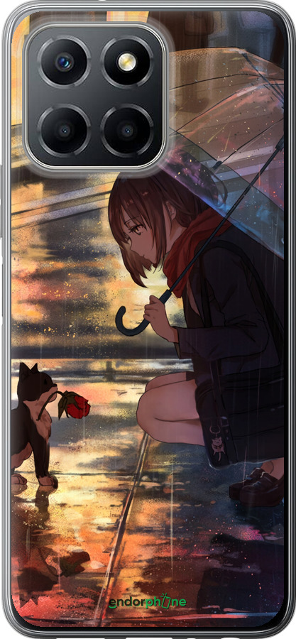 Силиконовый чехол Anime для Huawei honor X6 - 6609u-3341 изображение 