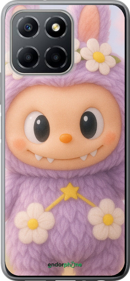 Силиконовый чехол Лабубу 1 для Huawei Honor X8 5G - 6709u-4149 изображение 