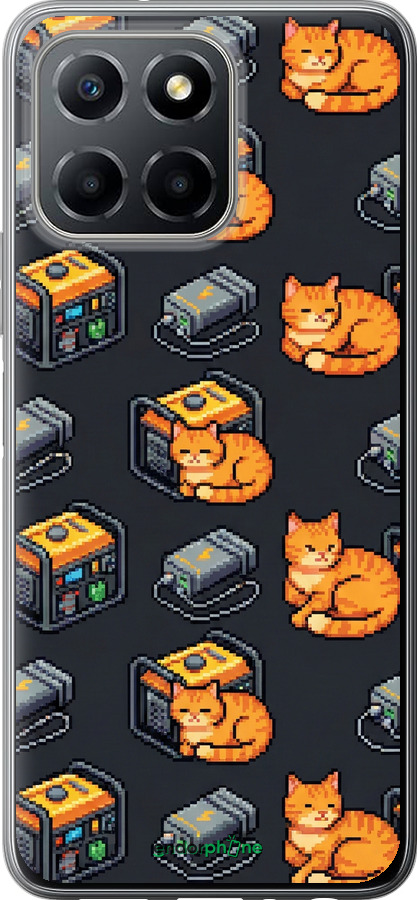 Силиконовый чехол Autonomous Zone для Huawei Honor X8 5G - 6771u-4149 изображение 