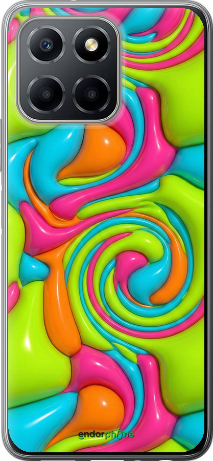 Силіконовий чехол Y2K Jelly Dream для Huawei Honor X8 5G - 6780u-4149 изображение 