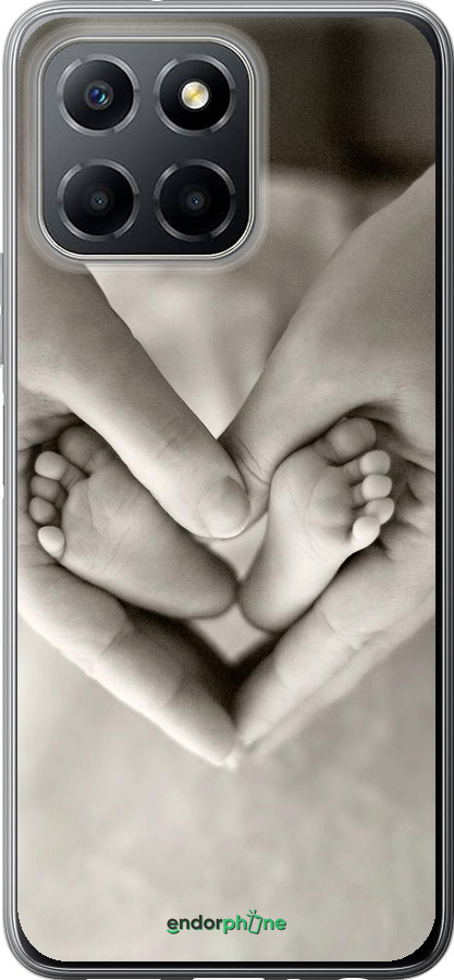 Силиконовый чехол Любовь для Huawei honor X6 - 699u-3341 изображение 