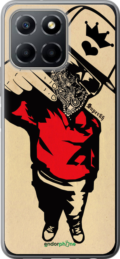 Силиконовый чехол Swag. Super для Huawei honor X6 - 808u-3341 изображение 