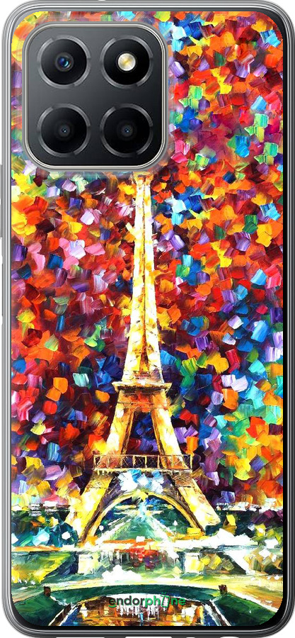 Силиконовый чехол Париж для Huawei Honor X8 5G - 830u-4149 изображение 