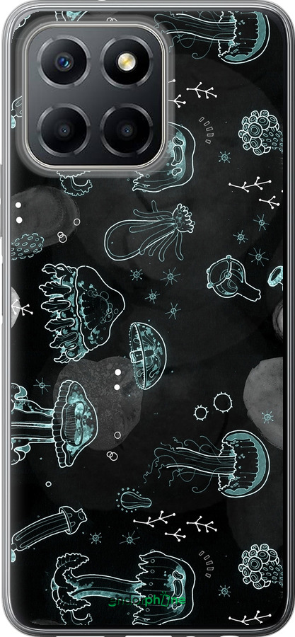 Силиконовый чехол Медузы для Huawei honor X6 - 906u-3341 изображение 