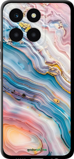 TPU чехол Мрамор красивый для Huawei honor X6A - 6376b-3340 изображение 