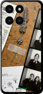 TPU чехол Aesthetic Scrapbook Collage для Huawei honor X6A - 6773b-3340 изображение 