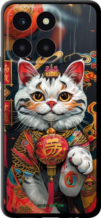 TPU чехол China Cat v2 для Huawei honor X6A - 6135b-3340 изображение 