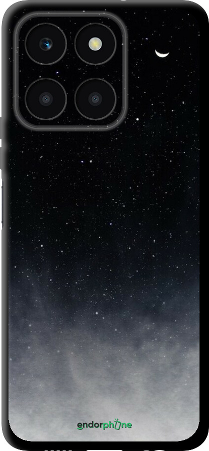 TPU чехол Голубые облака, Голубая луна для Huawei honor X6A - 6396b-3340 изображение 