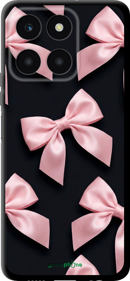 TPU чехол Coquette Ribbons Dark Coquette для Huawei honor X6A - 6767b-3340 изображение 