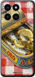 Силіконовий чехол Vintage Sardine Tin Phone для Huawei honor X6A - 6772u-3340 изображение 