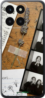 Силиконовый чехол Aesthetic Scrapbook Collage для Huawei honor X6A - 6773u-3340 изображение 