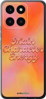 Силиконовый чехол Aura Gradient Main Character Energy Aesthetic Y2K для Huawei honor X6A - 6783u-3340 изображение 