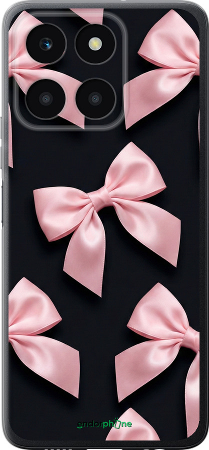 Силиконовый чехол Coquette Ribbons Dark Coquette для Huawei honor X6A - 6767u-3340 изображение 