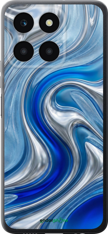 Силиконовый чехол Liquid Chrome для Huawei honor X6A - 6781u-3340 изображение 