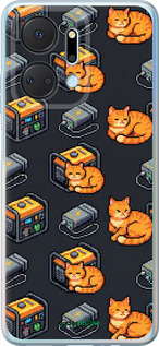 Силиконовый чехол Autonomous Zone для Huawei Honor X7A - 6771u-2981 изображение 