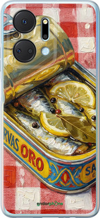 Силіконовий чехол Vintage Sardine Tin Phone для Huawei Honor X7A - 6772u-2981 изображение 