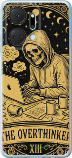 Силіконовий чохол 'The Overthinker' для Huawei Honor X7A зображення 1