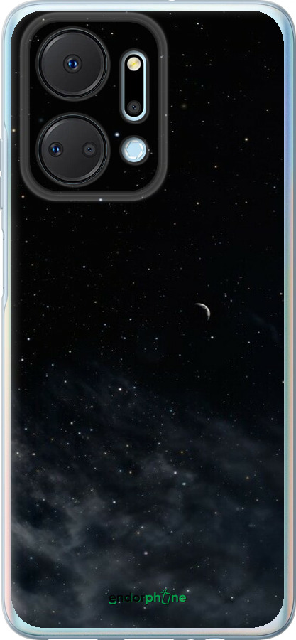 Силіконовий чехол Нічне небо для Huawei Honor X7A - 6451u-2981 изображение 