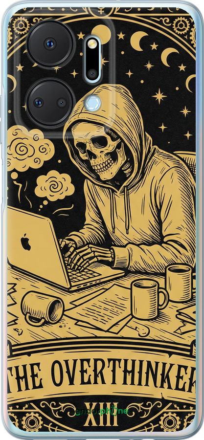 Силіконовий чехол The Overthinker для Huawei Honor X7A - 6774u-2981 изображение 