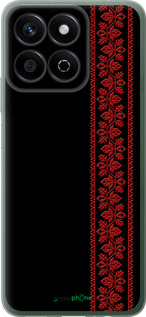 Силиконовый чехол Вышиванка 53 для Huawei Honor Play 60 Plus - 2041u-4109 изображение 