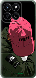 Силиконовый чехол logo de yeezy для Huawei Honor X7c - 3995u-3874 изображение 