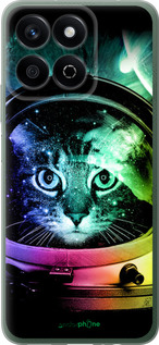 Силиконовый чехол Кот-астронавт для Huawei Honor X7c - 4154u-3874 изображение 