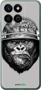 Силиконовый чехол military monkey для Huawei Honor Play 60 Plus - 4177u-4109 изображение 