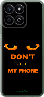 Силиконовый чехол Don't touch the phone для Huawei Honor X7c - 4261u-3874 изображение 
