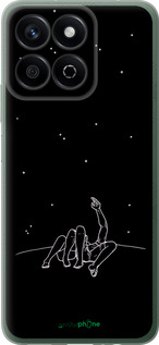 Силиконовый чехол Романтика для Huawei Honor X7c - 4306u-3874 изображение 