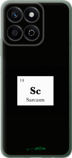 Силиконовый чехол Сарказм для Huawei Honor X7c - 4501u-3874 изображение 