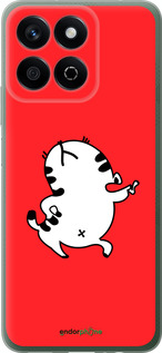 Силиконовый чехол Котик для Huawei Honor X7c - 4577u-3874 изображение 
