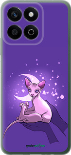 Силиконовый чехол Кот2 для Huawei Honor X7c - 4676u-3874 изображение 