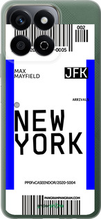 Силиконовый чехол New York для Huawei Honor X7c - 4861u-3874 изображение 
