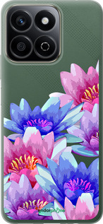 Силиконовый чехол Лотос для Huawei Honor Play 60 Plus - 4862u-4109 изображение 