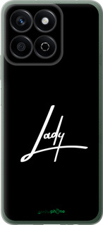 Силіконовий чехол Lady 2 для Huawei Honor X7c - 4867u-3874 изображение 