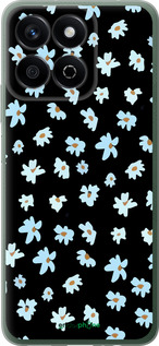 Силиконовый чехол Цветочный для Huawei Honor X7c - 4900u-3874 изображение 
