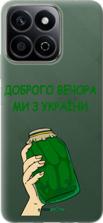 Силиконовый чехол Мы из Украины v2 для Huawei Honor X7c - 5245u-3874 изображение 