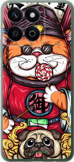 Силиконовый чехол № 5341 для Huawei Honor X7c - 5341u-3874 изображение 