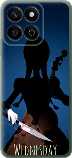 Силиконовый чехол Wednesday для Huawei Honor Play 60 Plus - 5515u-4109 изображение 