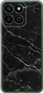 Силиконовый чехол Черный мрамор v2 для Huawei Honor Play 60 Plus - 5568u-4109 изображение 