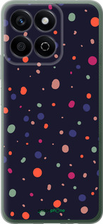 Силиконовый чехол Горошек v2 для Huawei Honor Play 60 Plus - 5599u-4109 изображение 